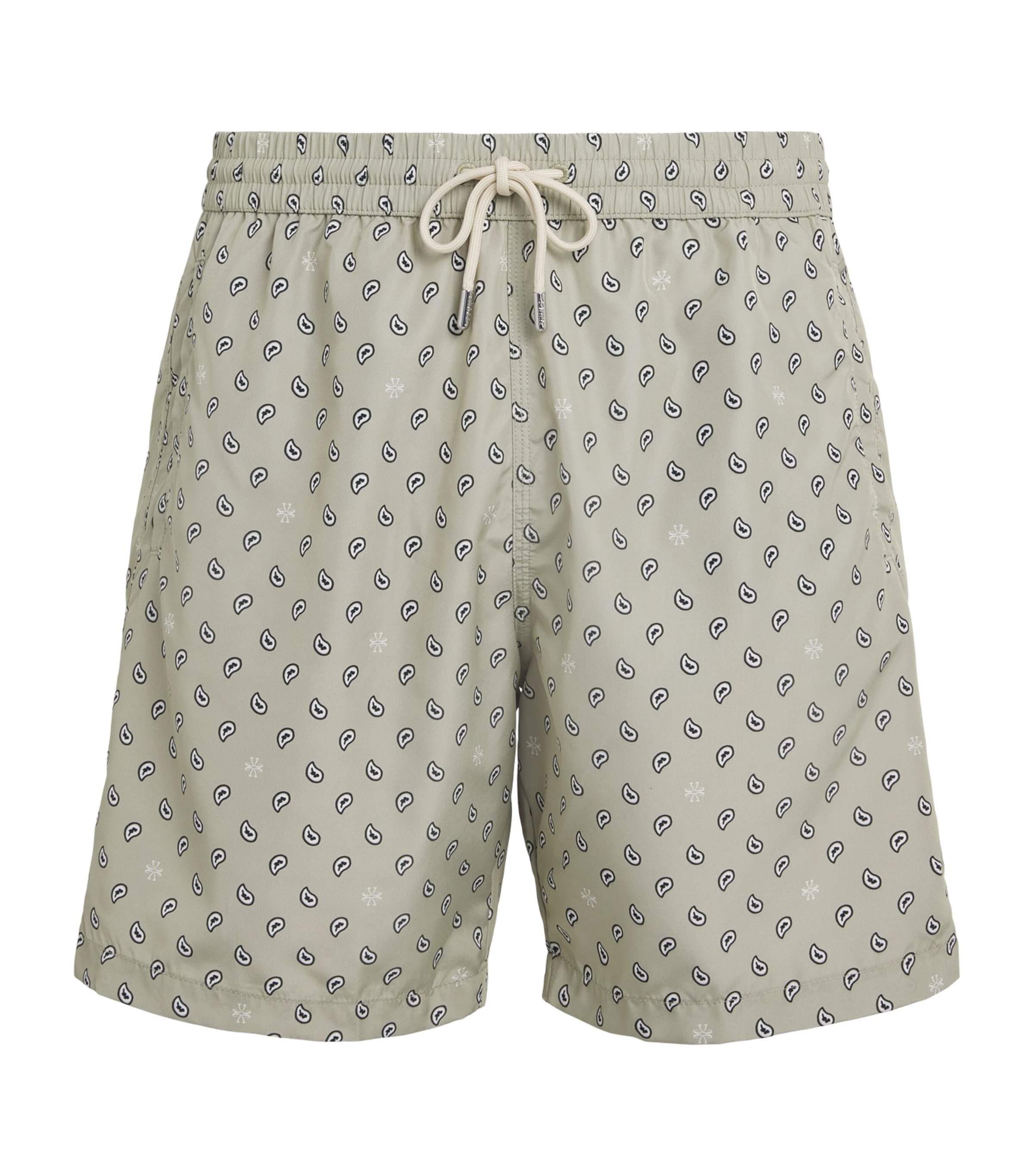 JACOB COHËN Mens Paisley Swim Shorts Fango Paisley