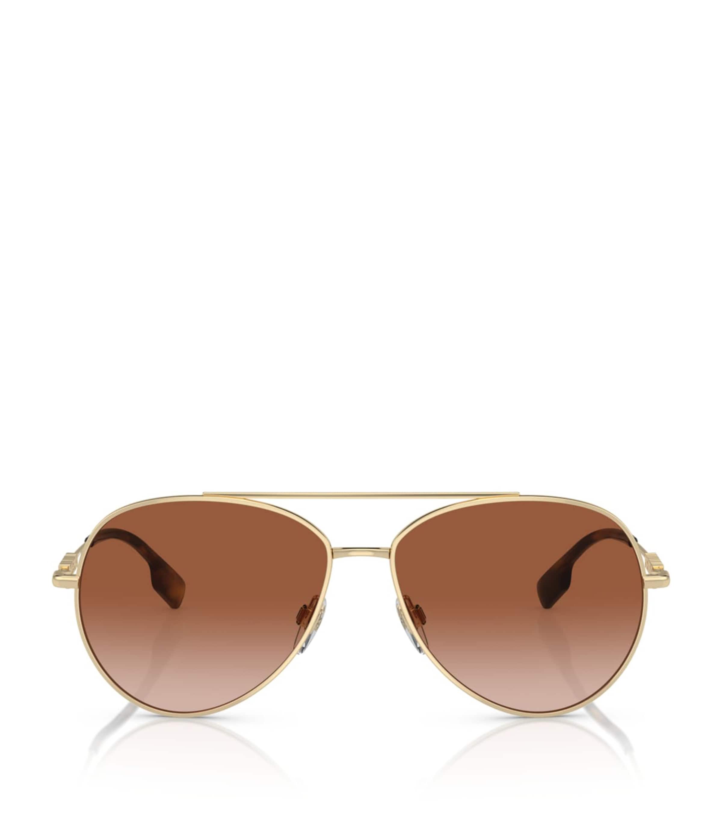 Burberry Metal Pilot Sunglasses