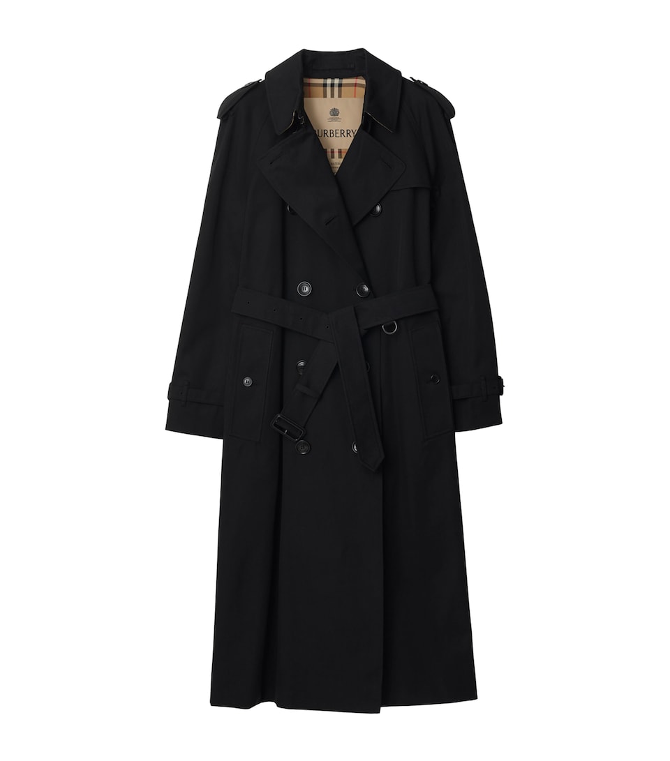 Gabardine Long Waterloo Heritage Trench Coat
