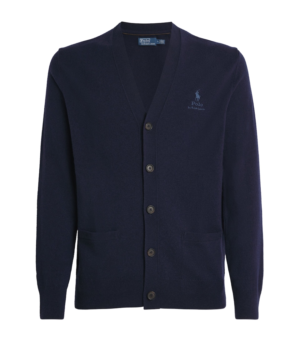 Wool Polo Pony Cardigan