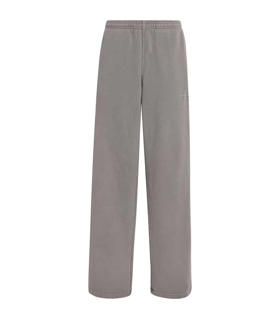 Cotton Articulated-Leg Sweatpants