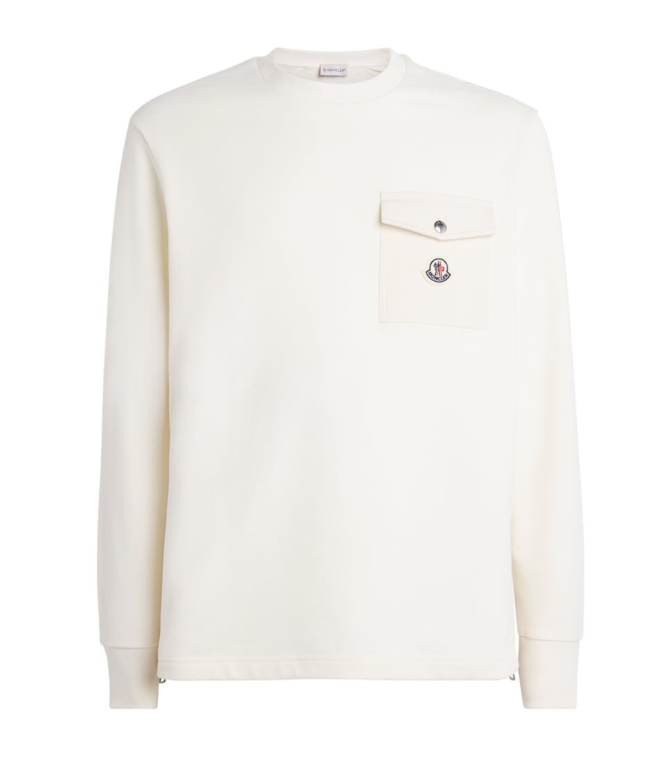 Cotton Pocket Sweatshirt
