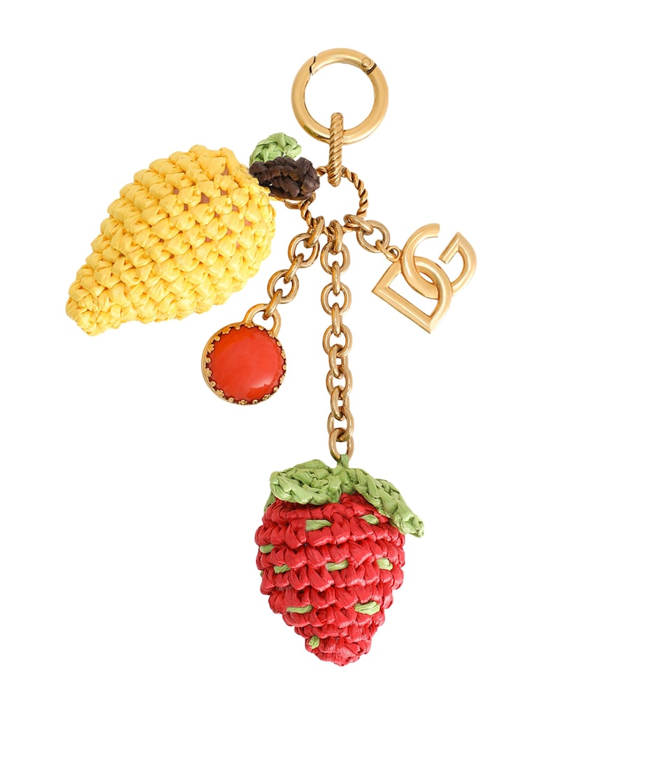 Embellished Fruits Keyring