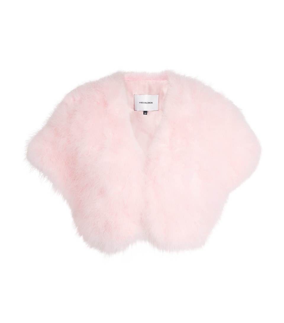 Feather Bolero Jacket