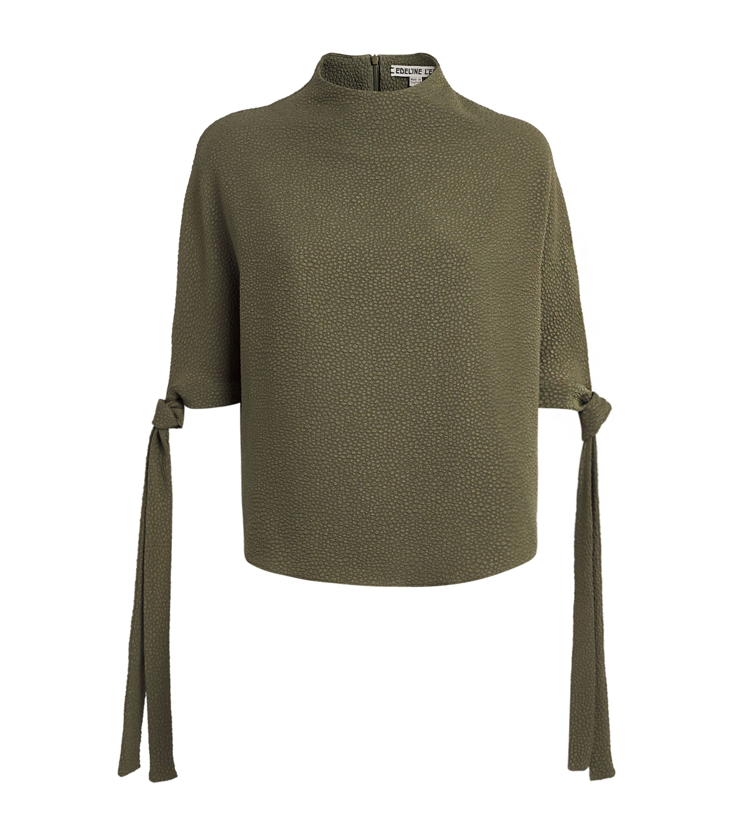 Edeline Lee Womens Pedernal Blouse Agr Amber Green