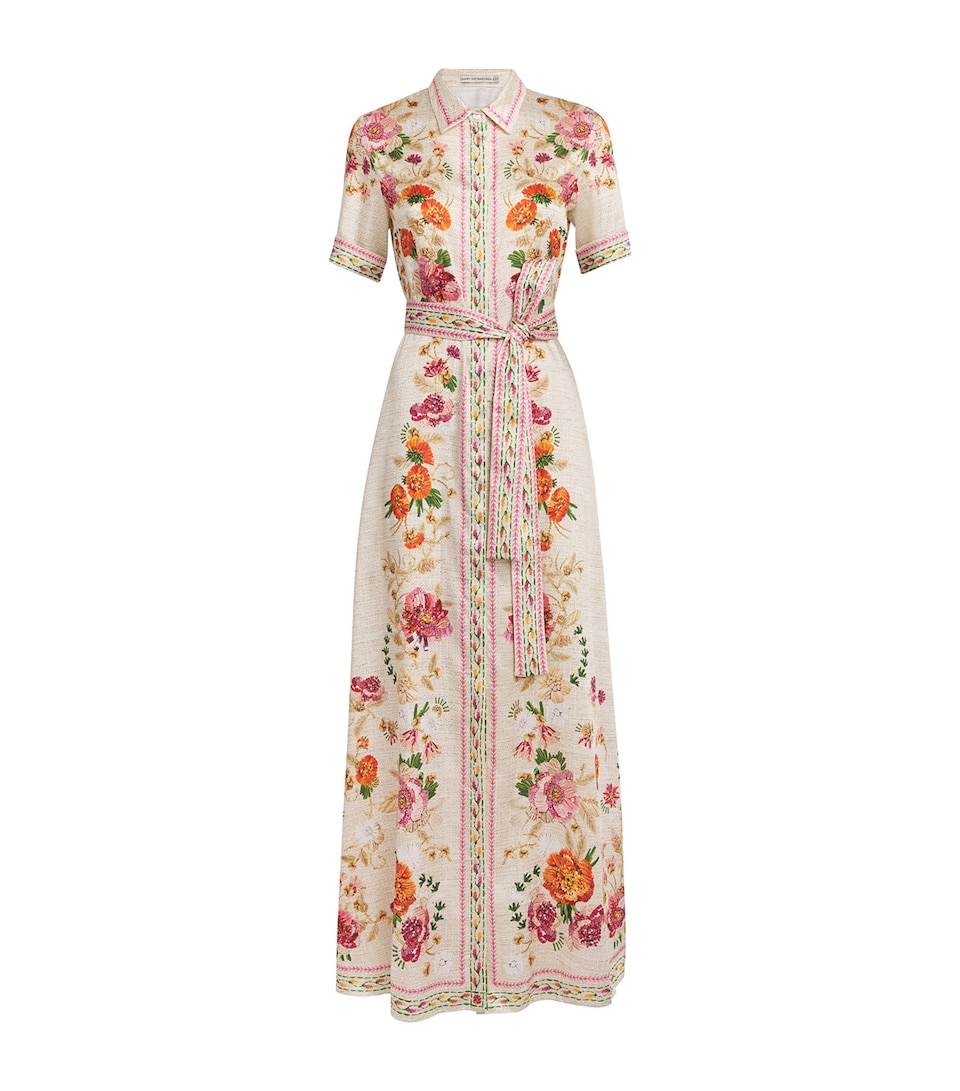 Satin Como Maxi Dress