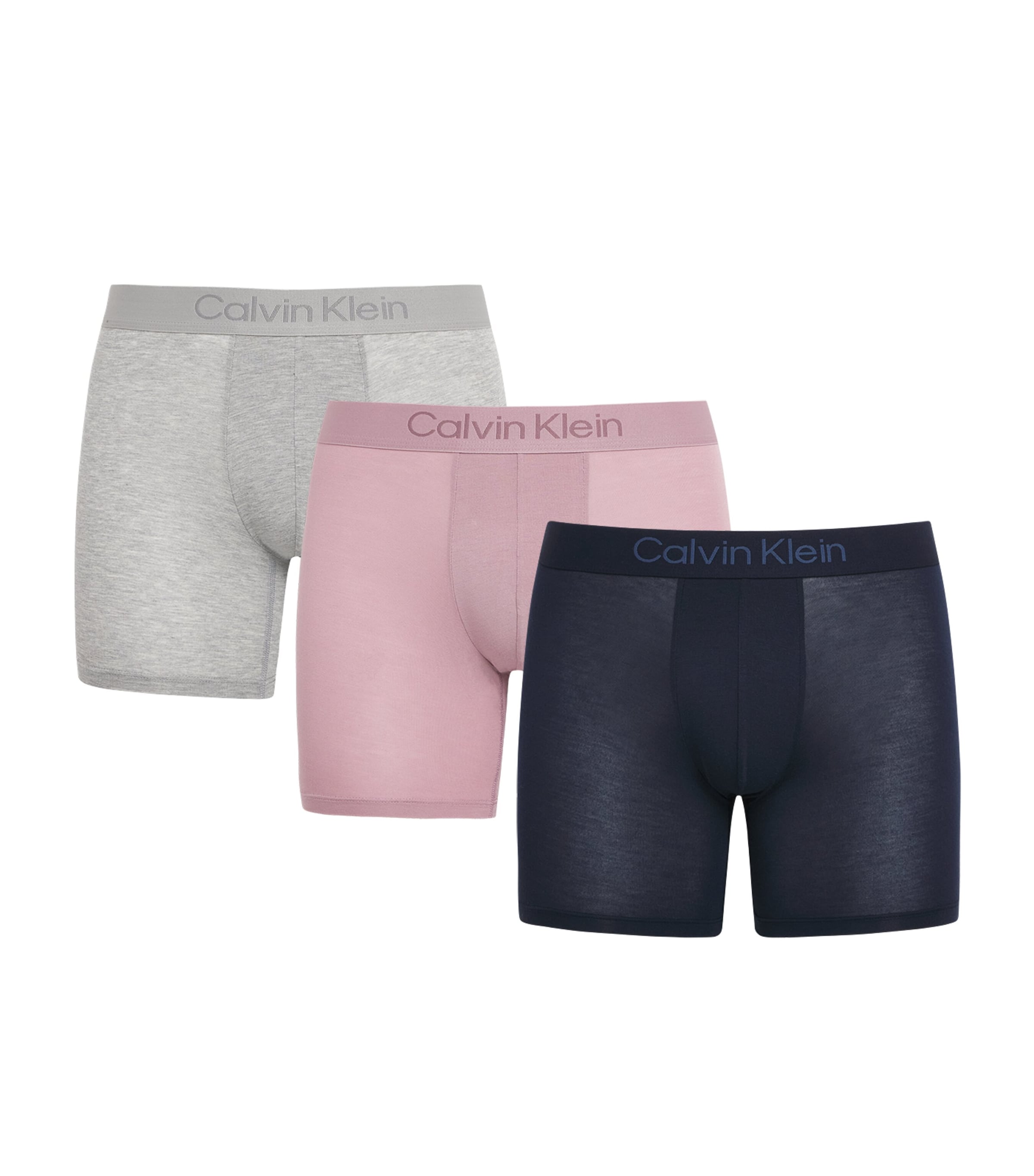 Calvin Klein Mens Ultra Soft Modal Boxer Briefs (Pack of 3) Dark Sapphire/d