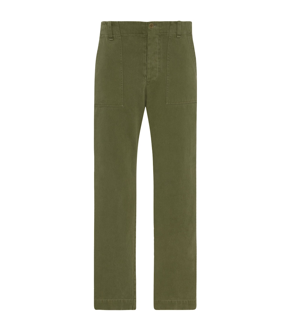 Valerio Washed Cotton Trousers