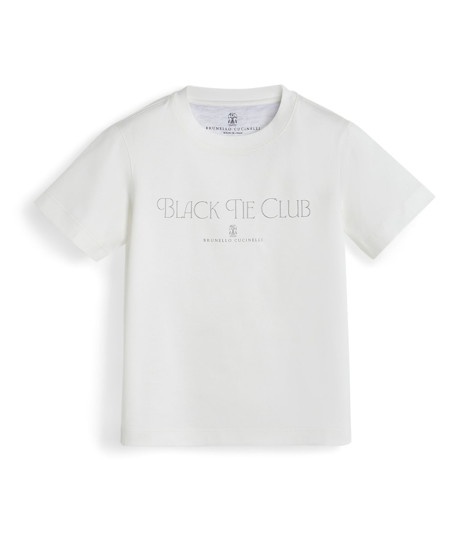 Cotton Slogan T-Shirt (4-6 Years)