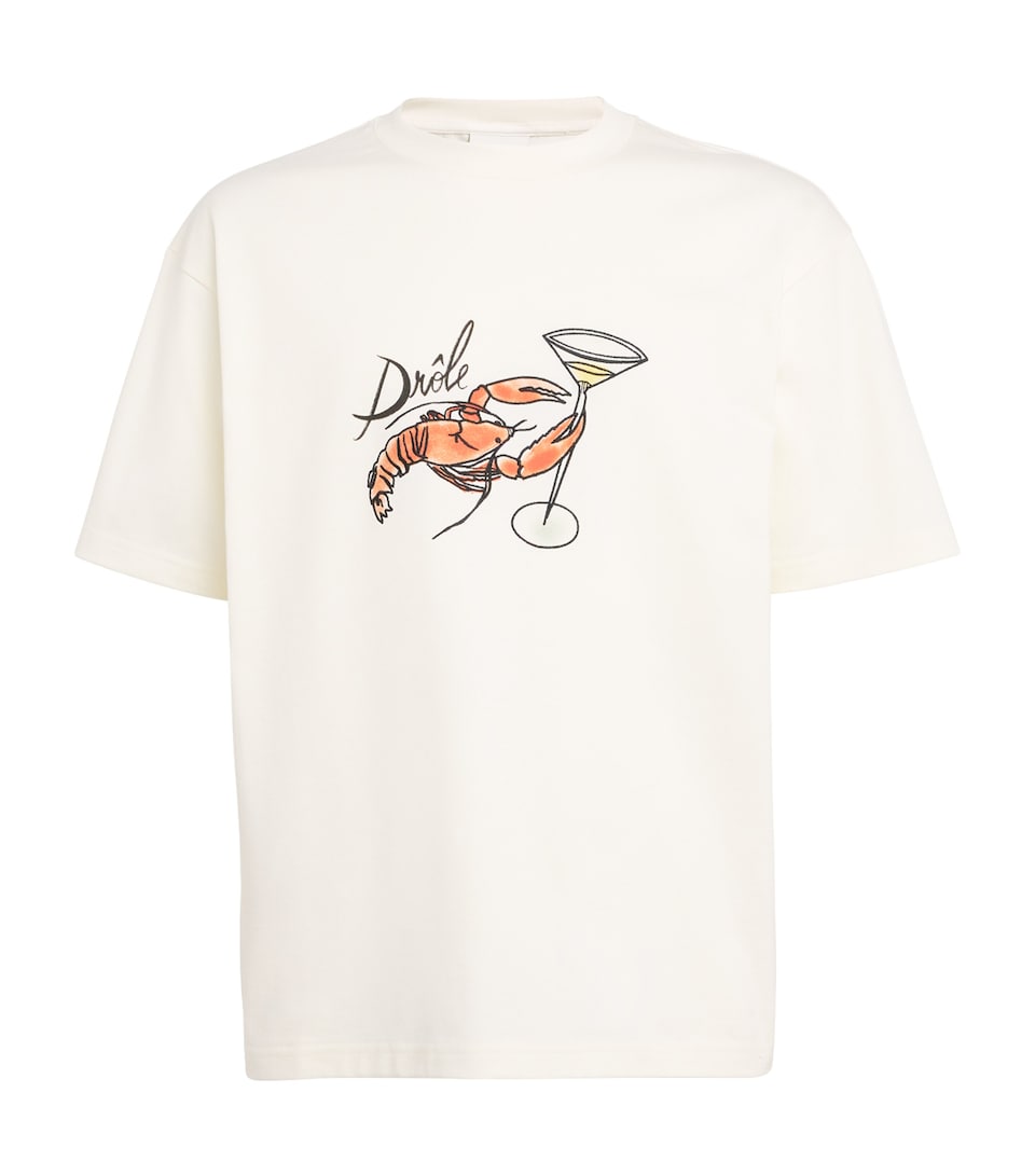 Cotton Lobster Martini T-Shirt