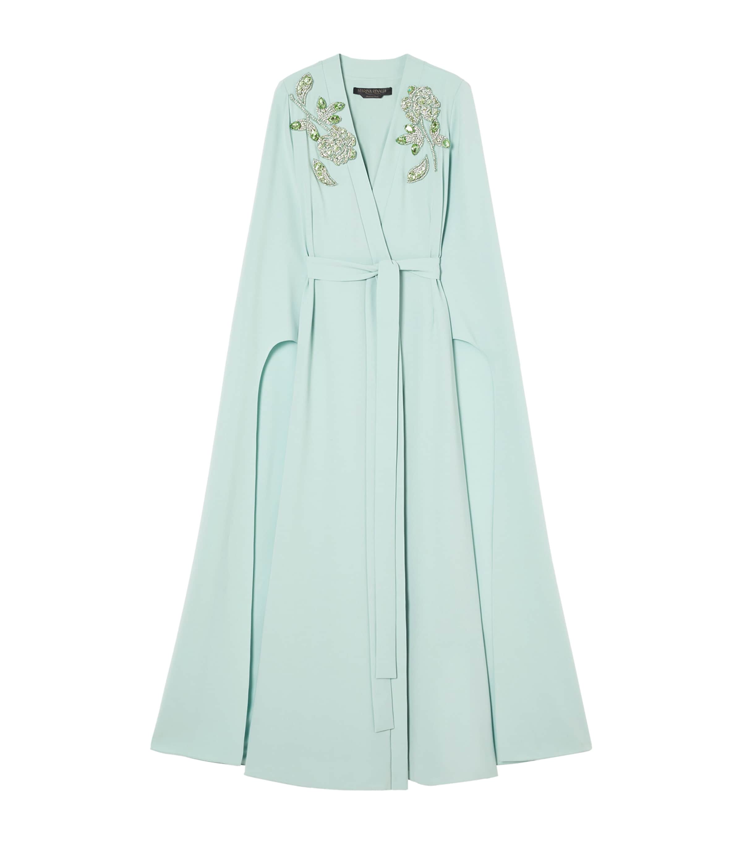 Embellished Wrap Dress