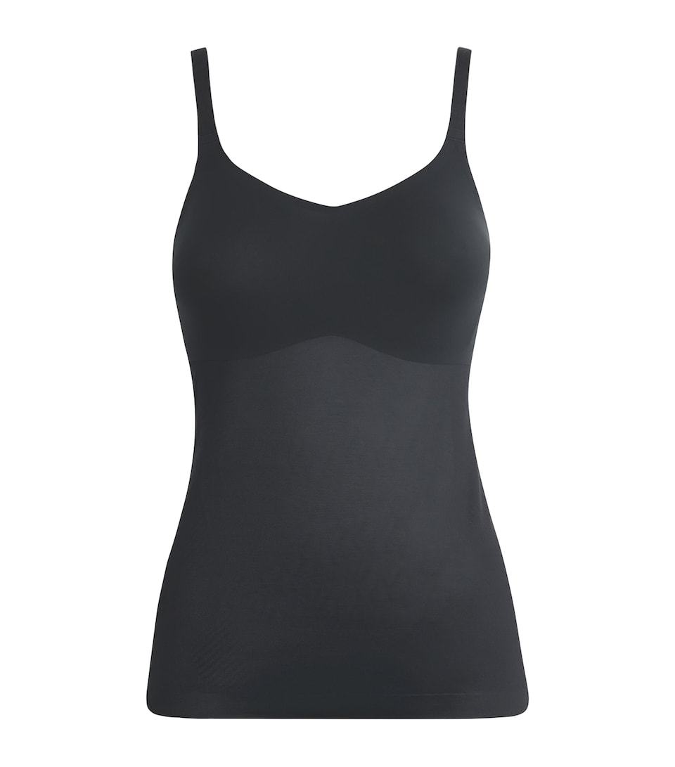 SPANX Womens SPANXshape Invisible Cami Top - Medium Control Very Black