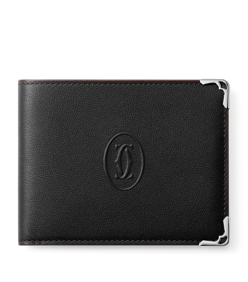 Cartier Leather Must Card Holder Black