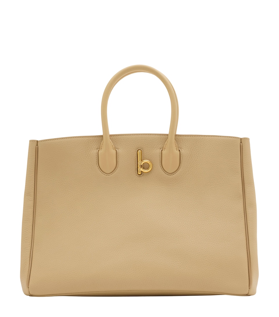 Leather Medium Rocking Horse Tote Bag