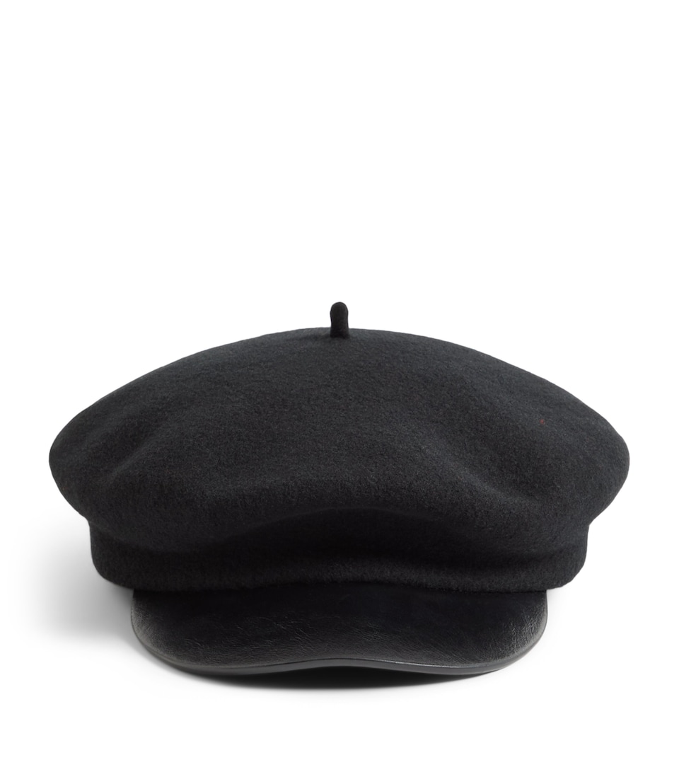 Wool VLogo Signature Beret