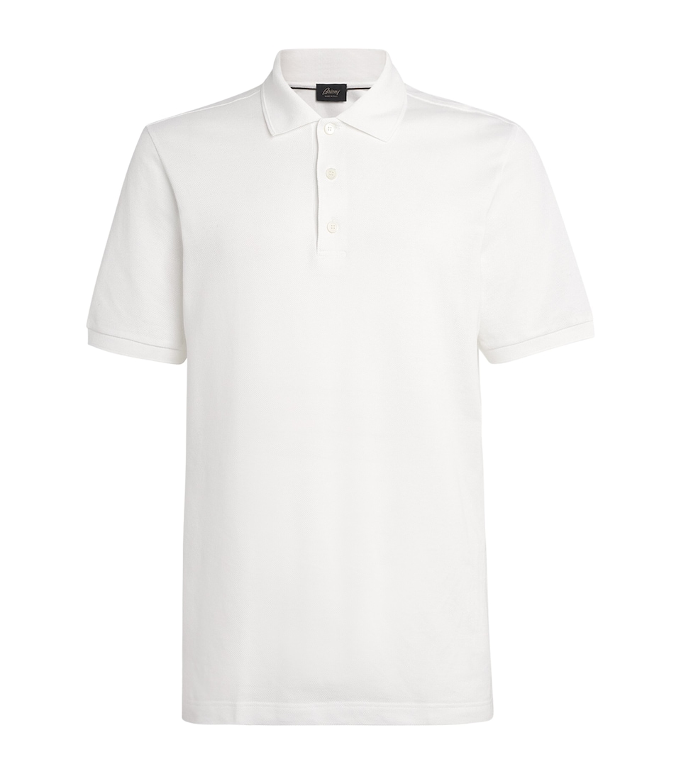 Piqué Cotton Polo Shirt