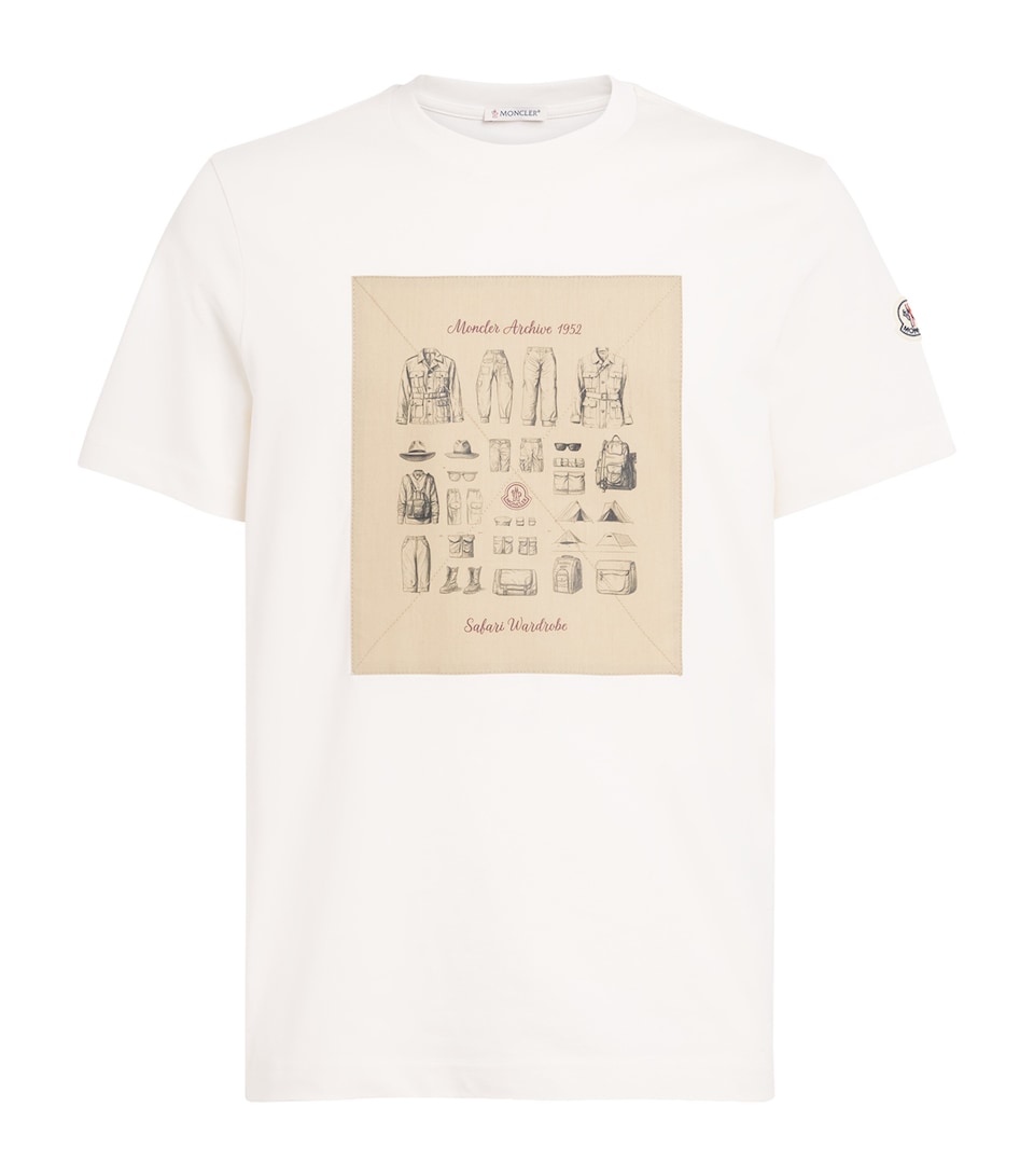 Cotton Safari Print T-Shirt