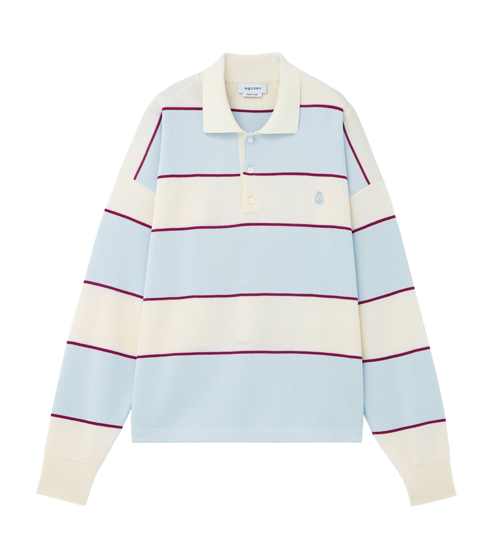 Rugby Striped Polo Shirt