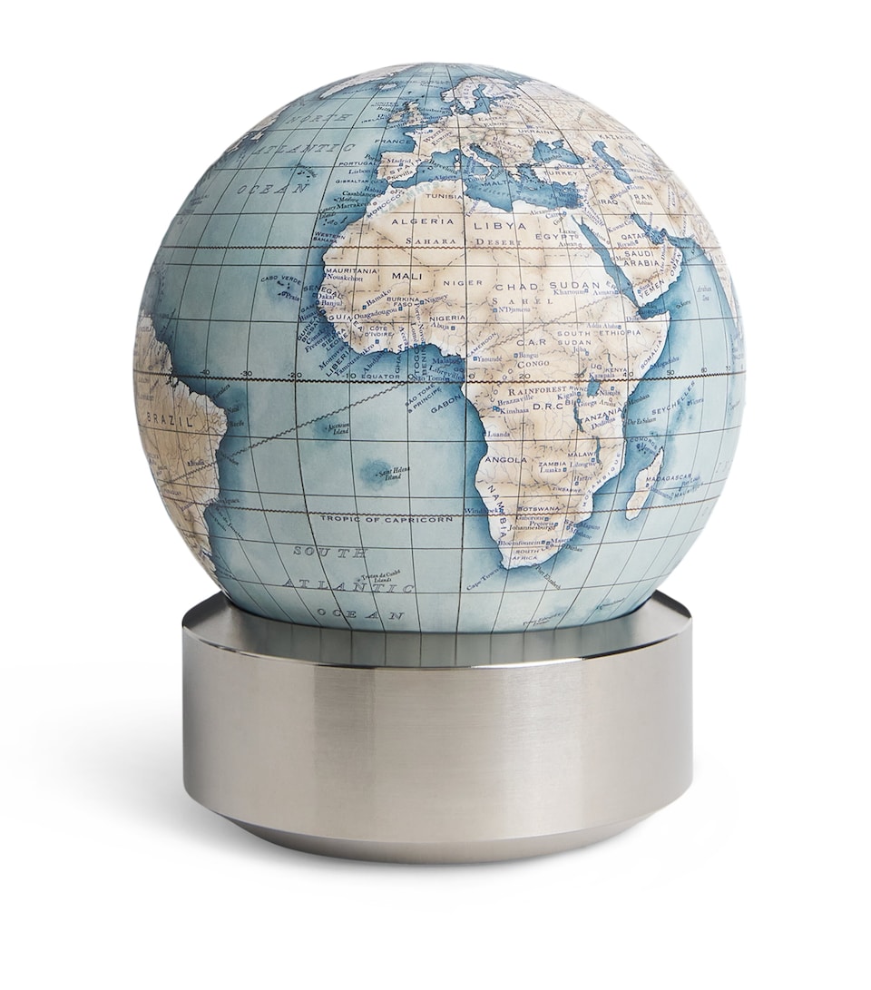 Titanium Prussian Blue Pocket Globe (12cm)