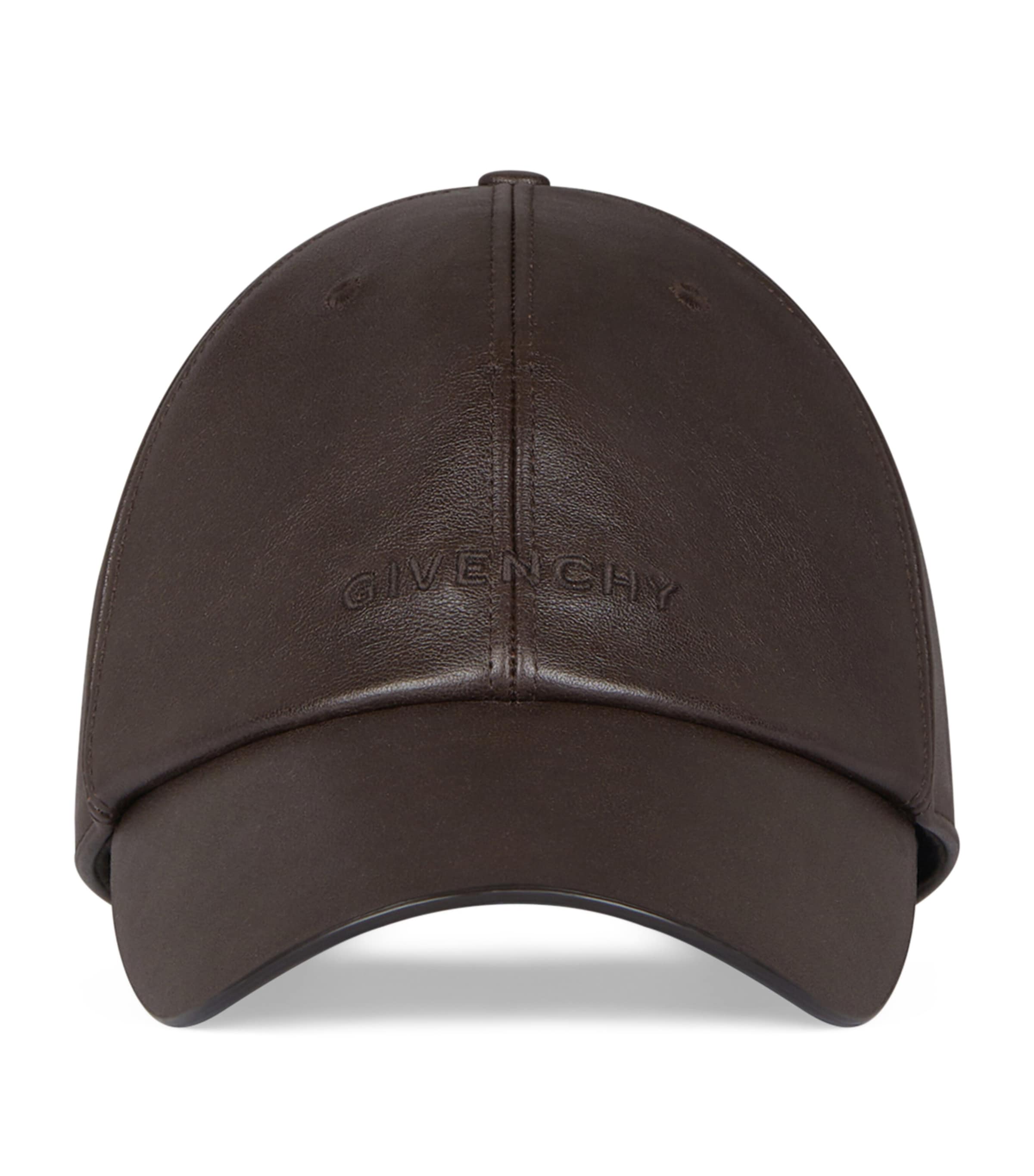 Leather Baseball Cap