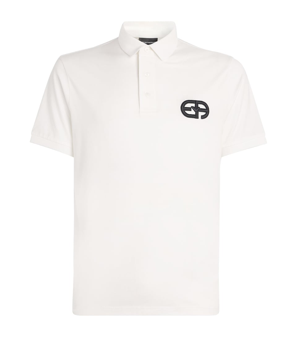 Embroidered Logo Polo Shirt