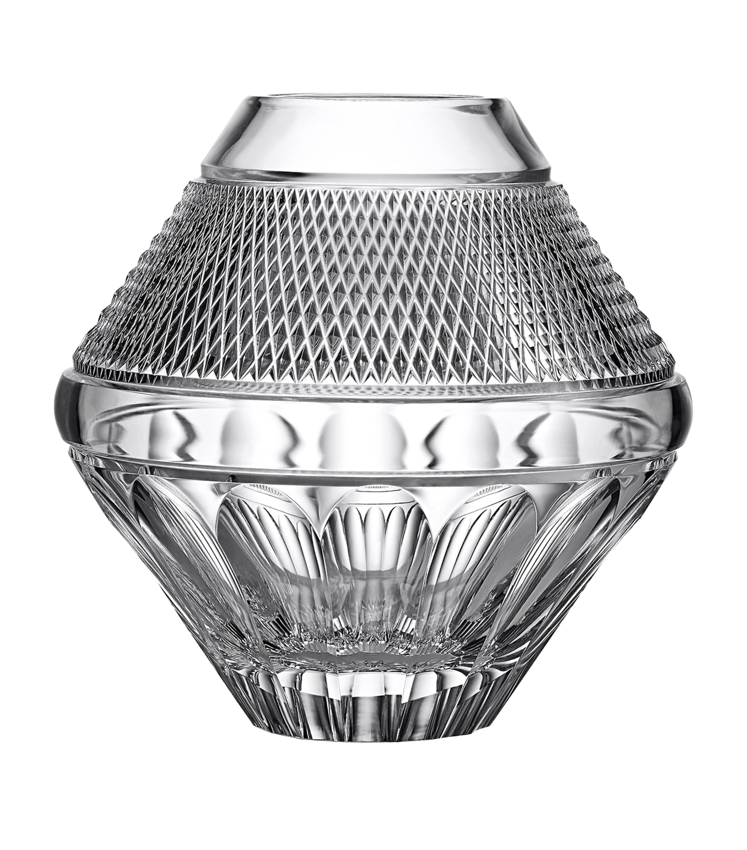 Crystal Copper Coast Vase