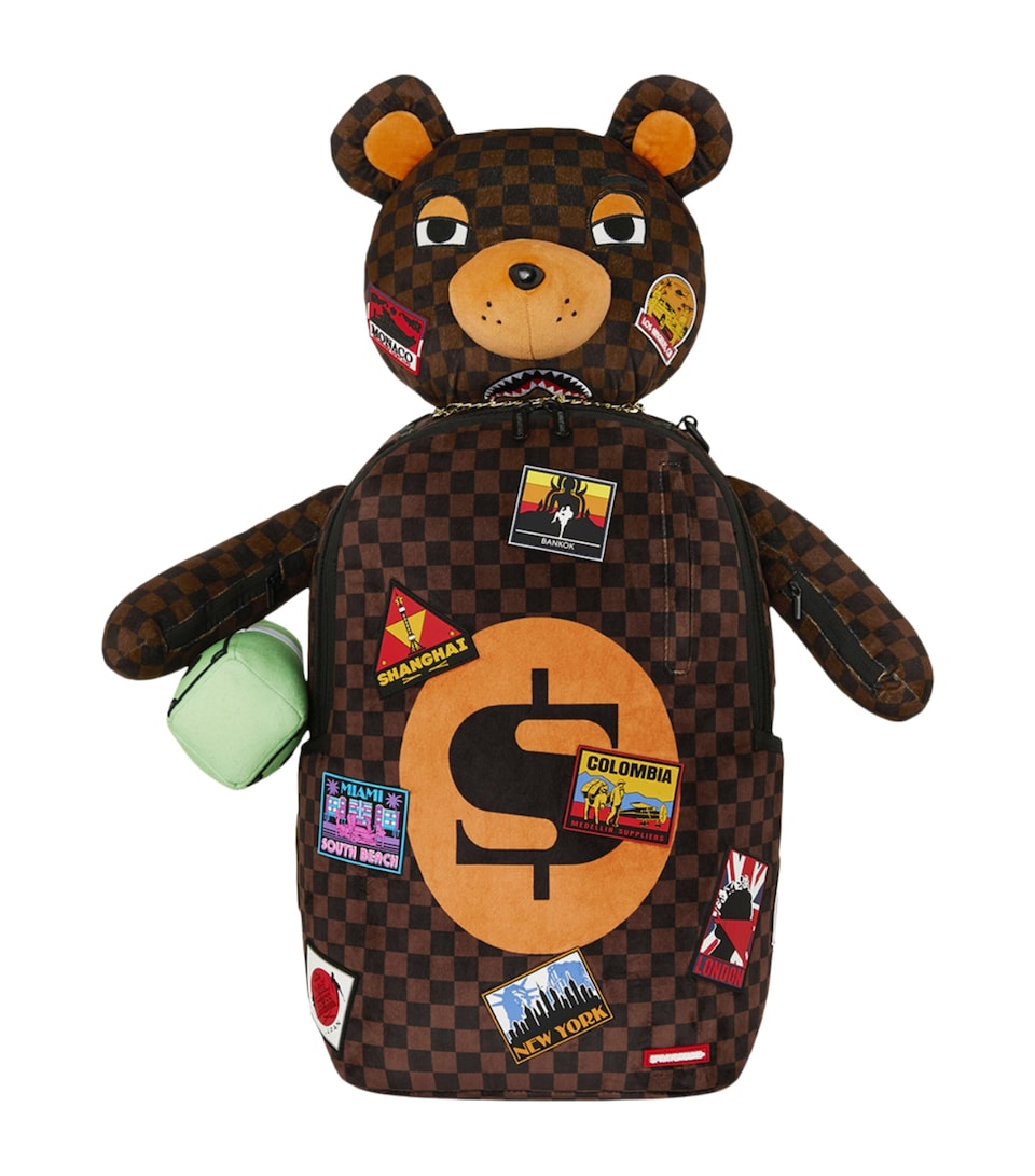 Sprayground Global Mogul Big Bear Backpack Brown
