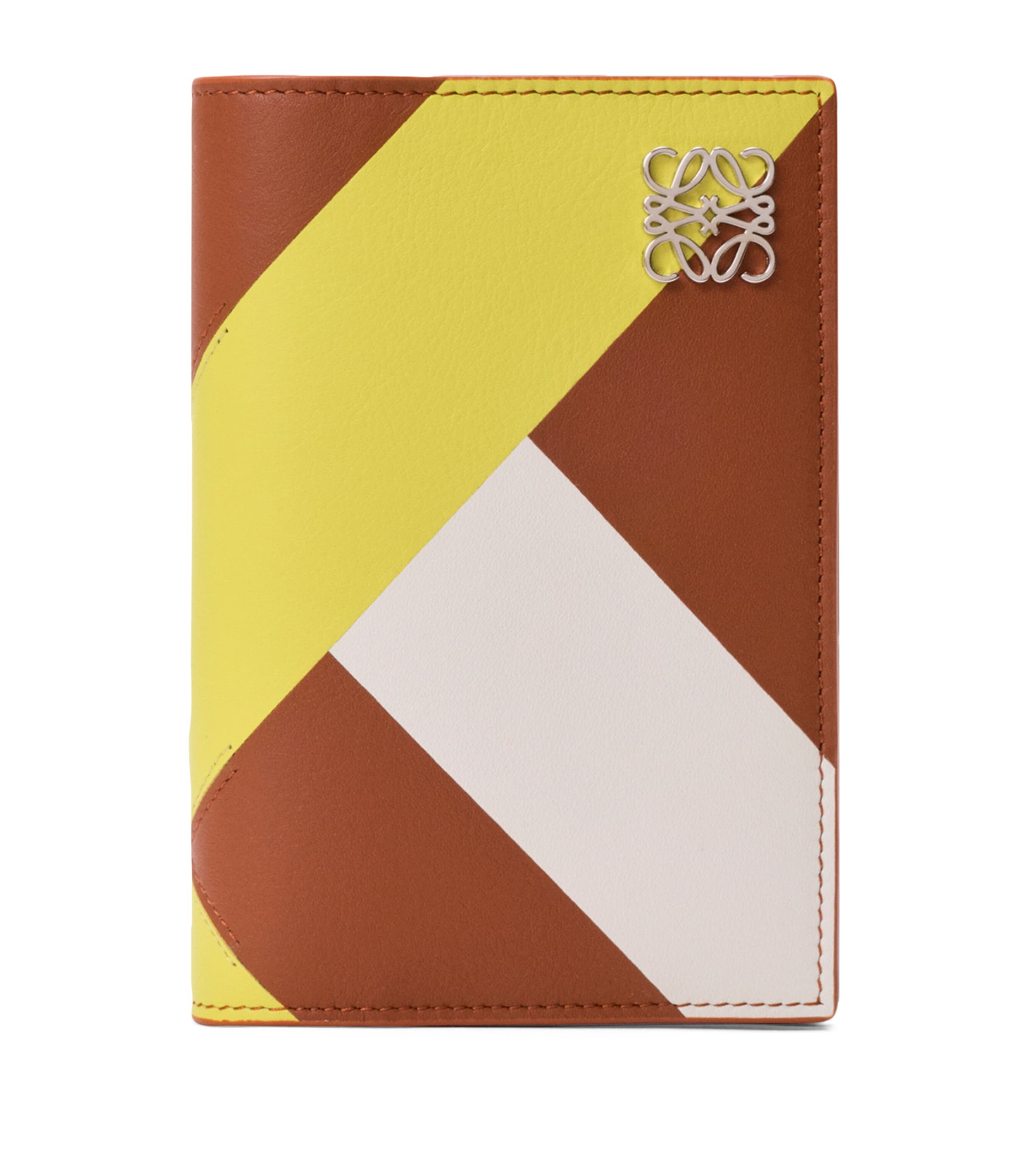 LOEWE Graphic Anagram Passport Holder Multicolor Squirrel