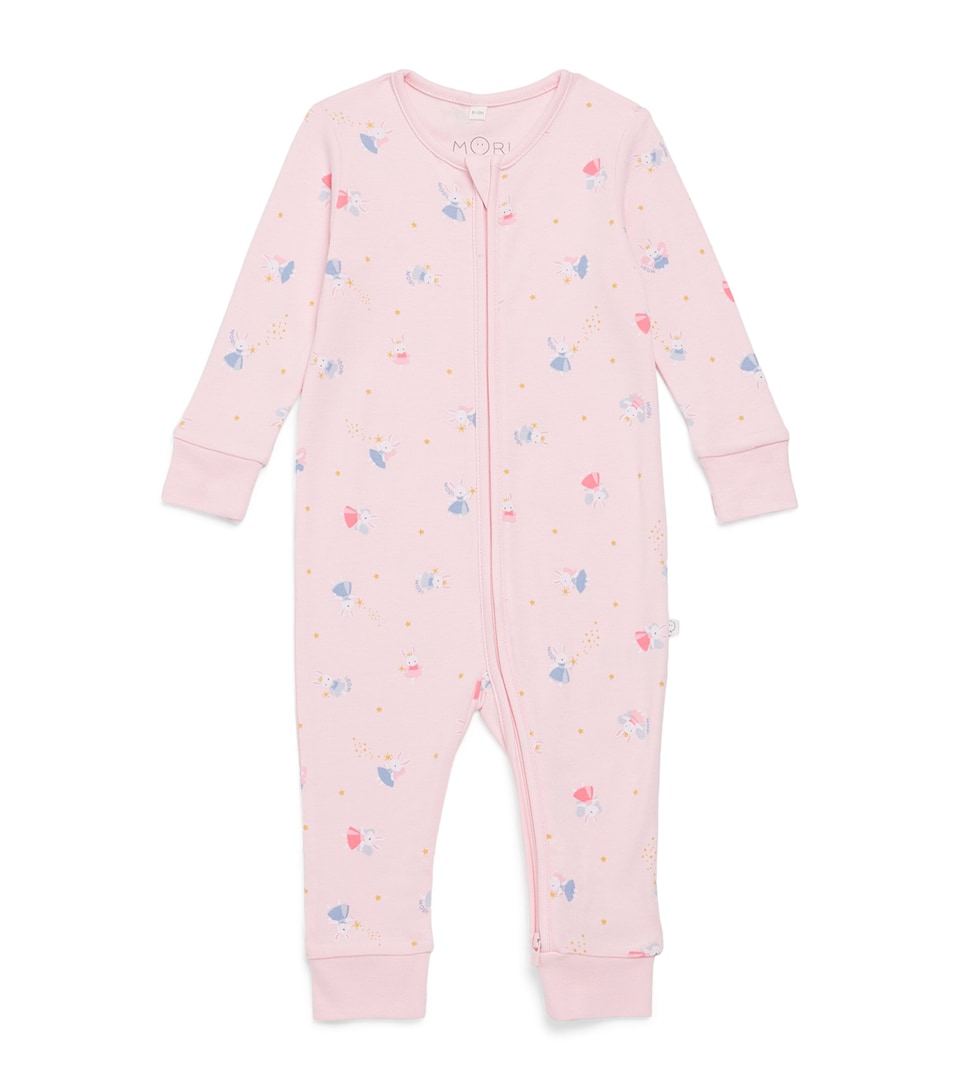 Enchanted Bunny Print Clever Playsuit (0-24 Months)
