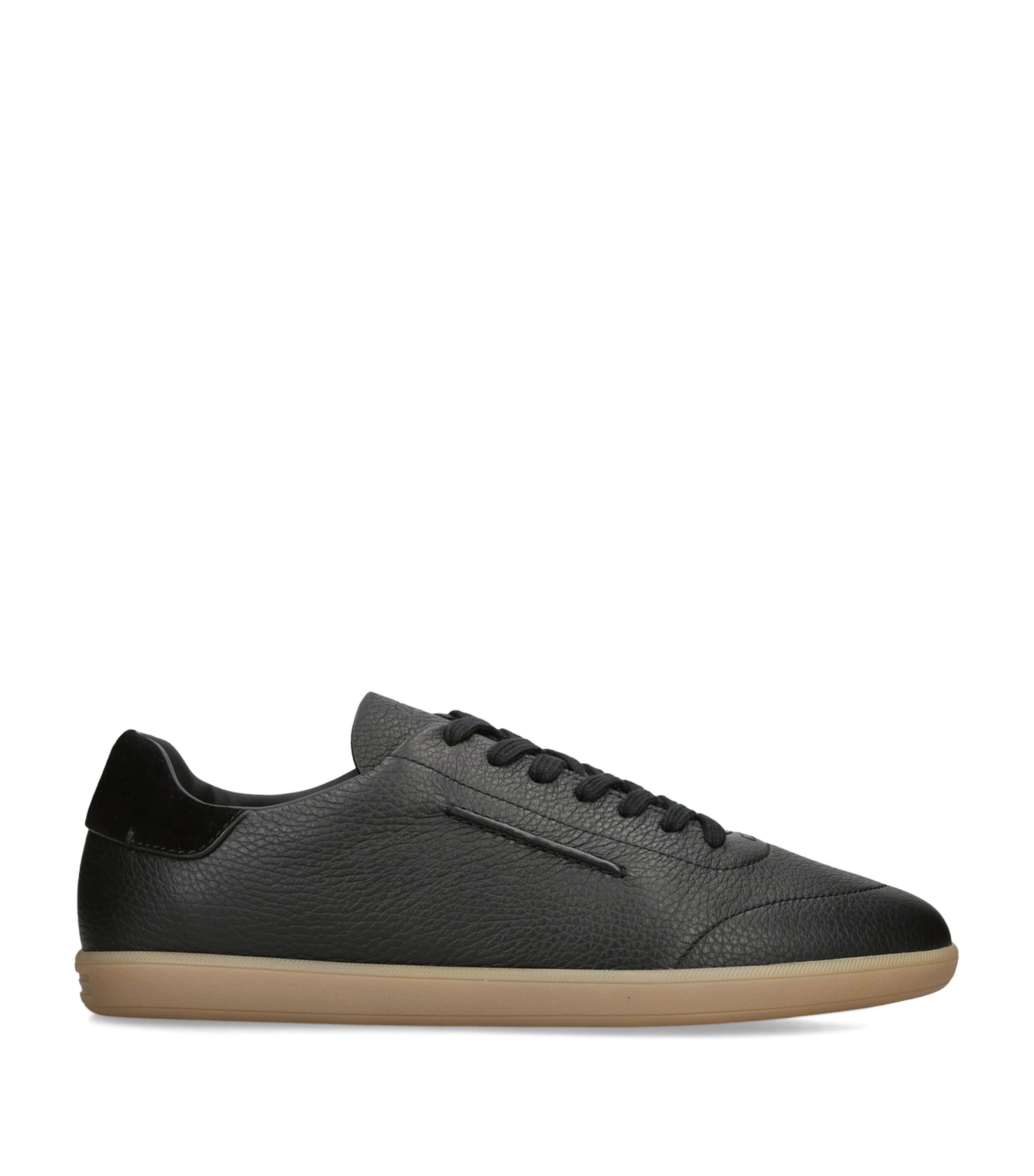 Zegna Leather 232 Sneakers Black