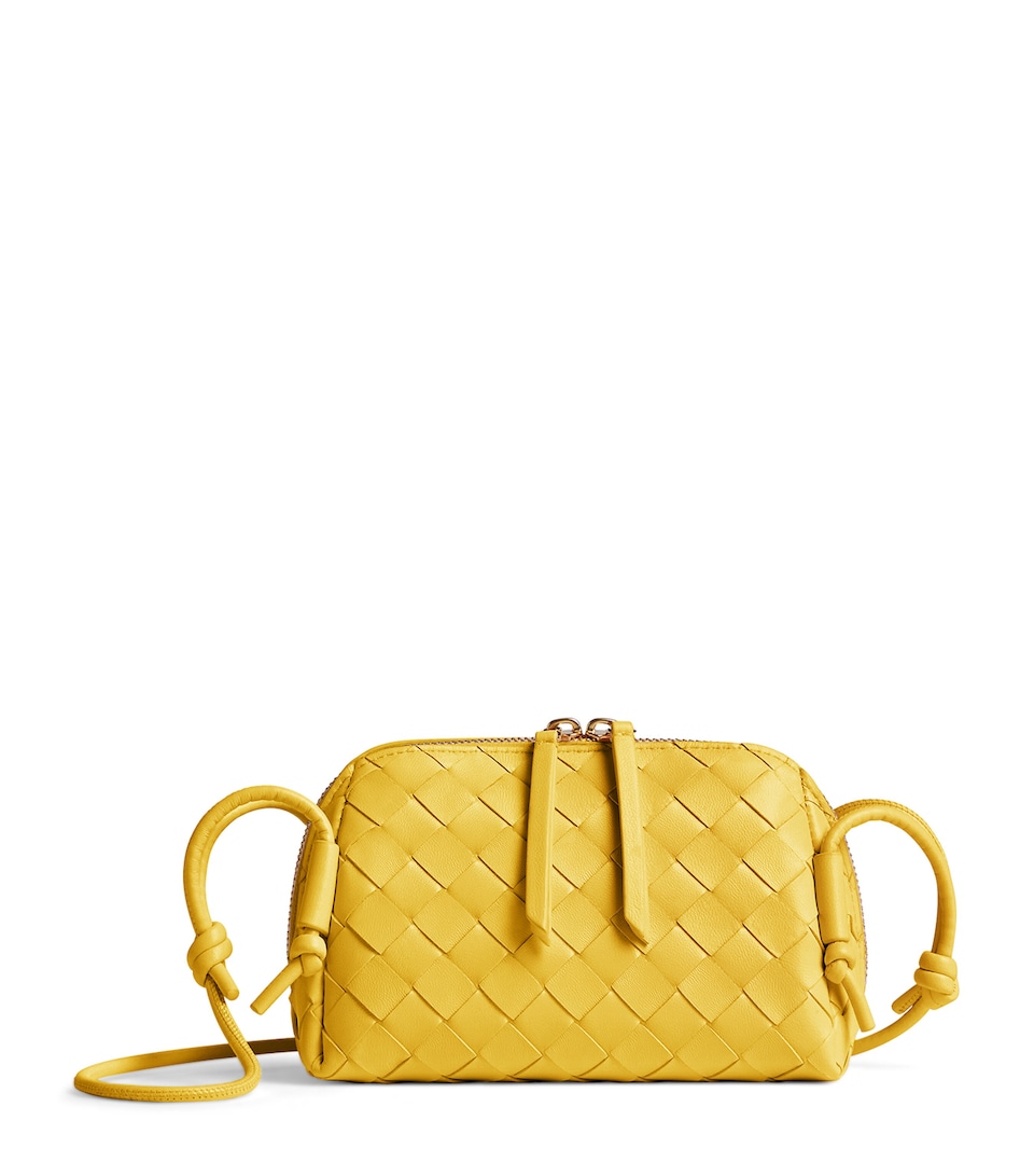 Bottega Veneta Leather Concert Pouch