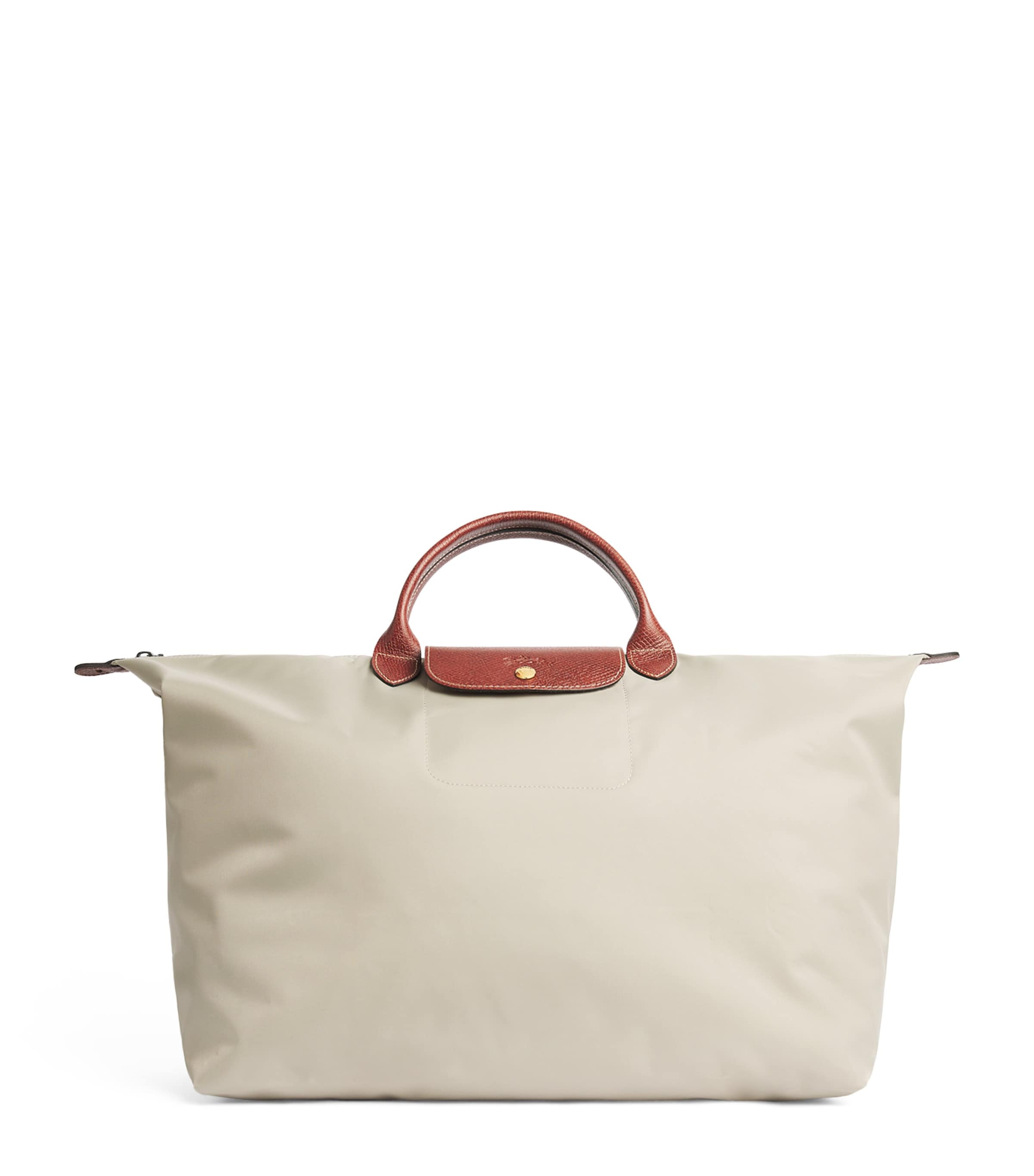 Longchamp Large Le Pliage Original Travel Bag Galet