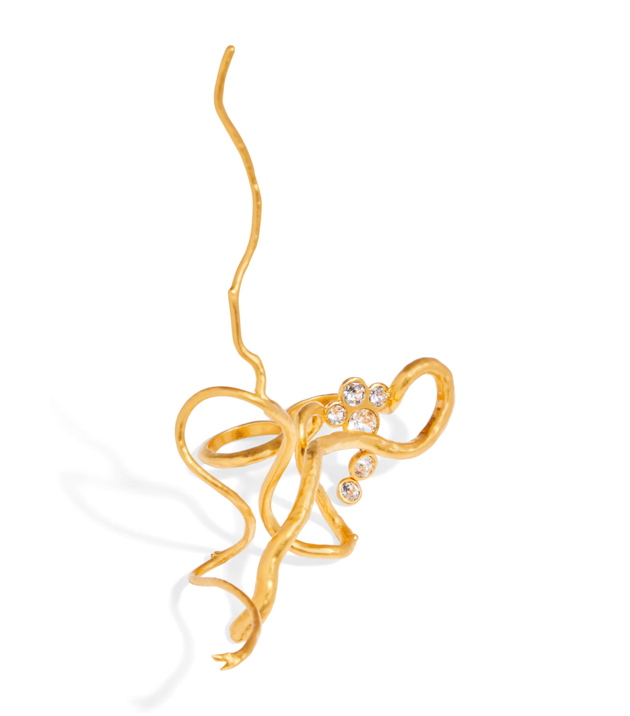 Schiaparelli Hazelnut Vine Ring Gold