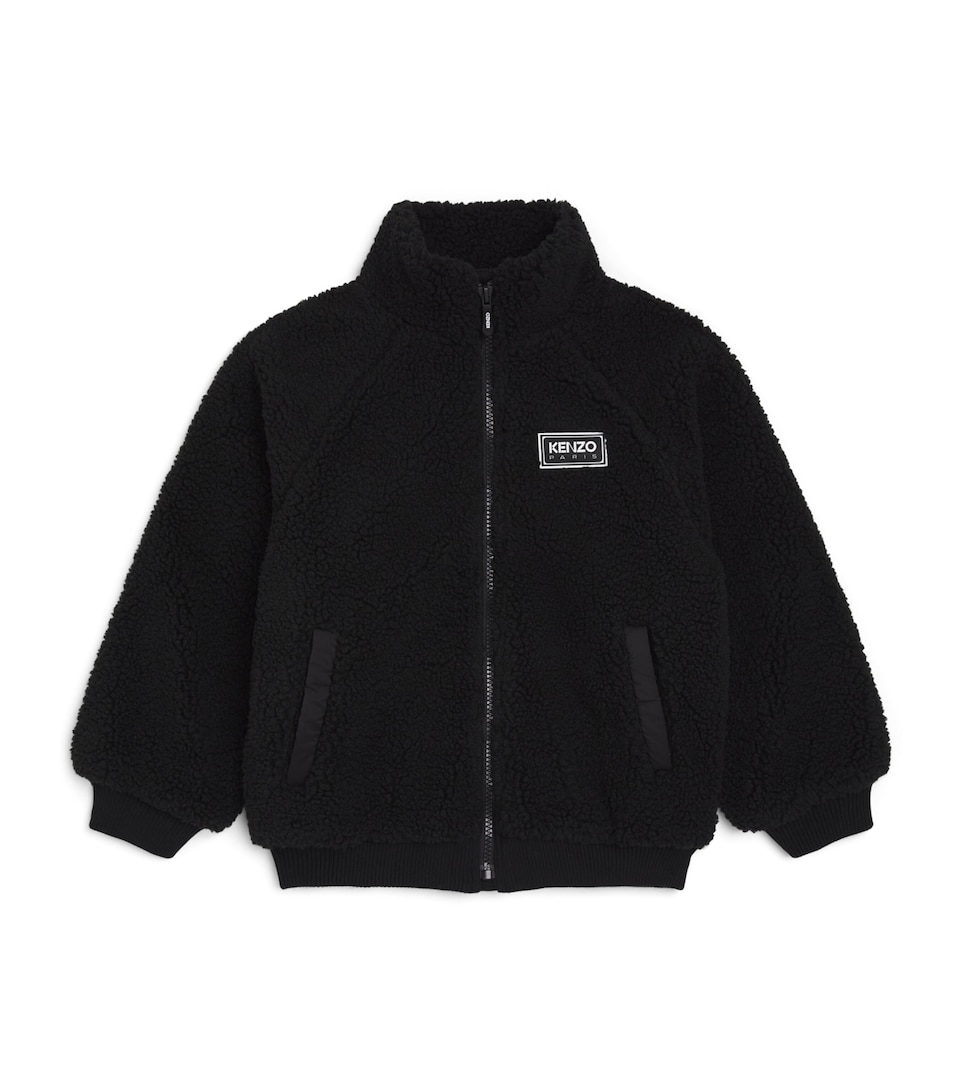 Kenzo Kids Teddy Logo Jacket (2-14 Years) Black