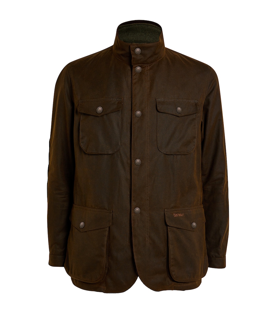 Barbour Mens Ogston Wax Jacket Olive