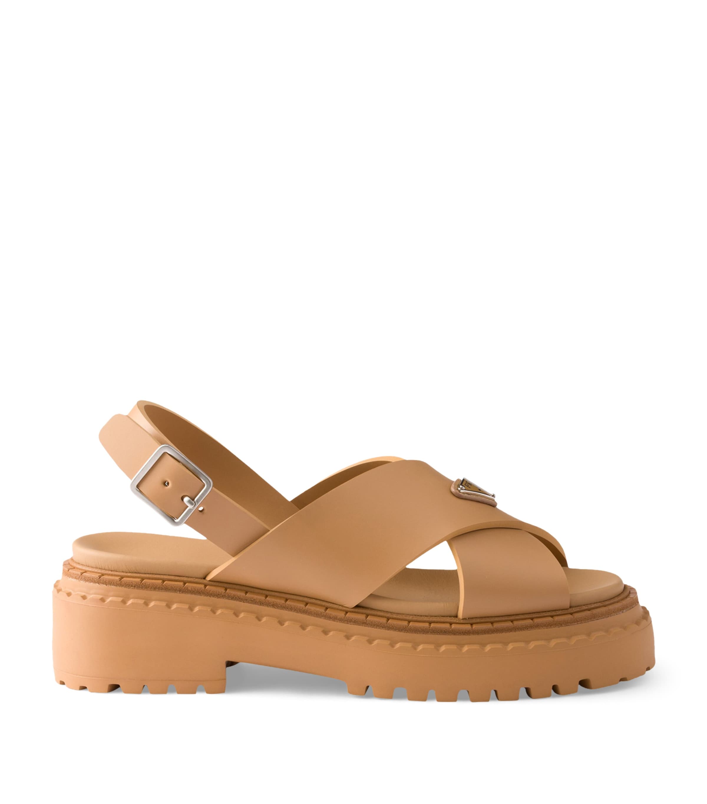 Rubber Platform Sandals 55