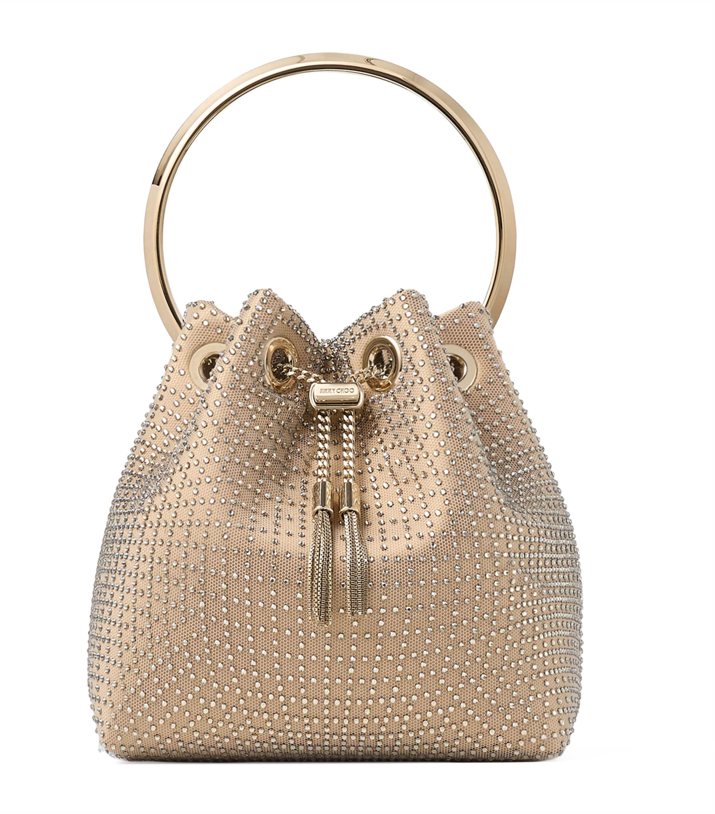 Embellished Bon Bon Top-Handle Bag