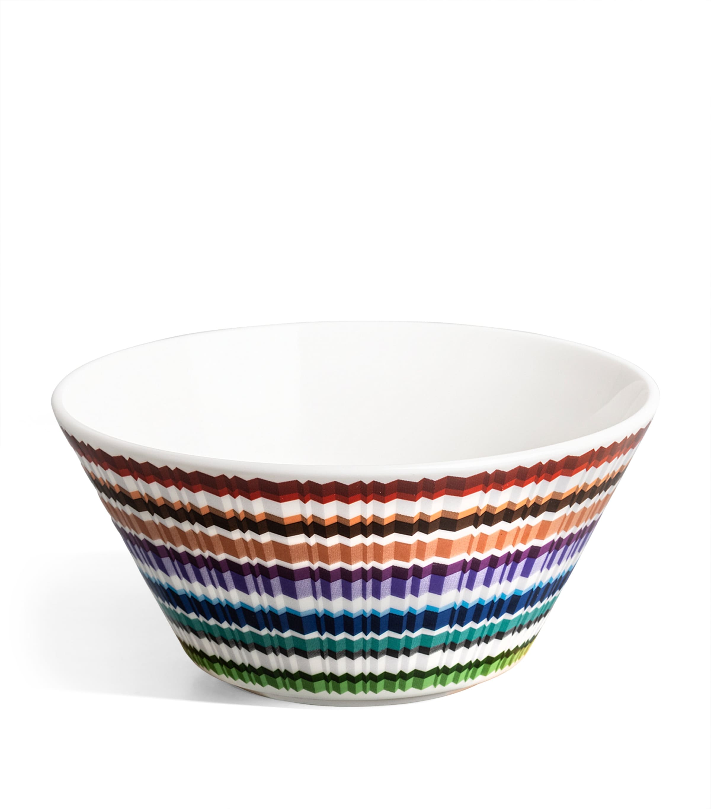 Missoni Porcelain WaveLux Fruit Bowls (Set of 2) Multicolour