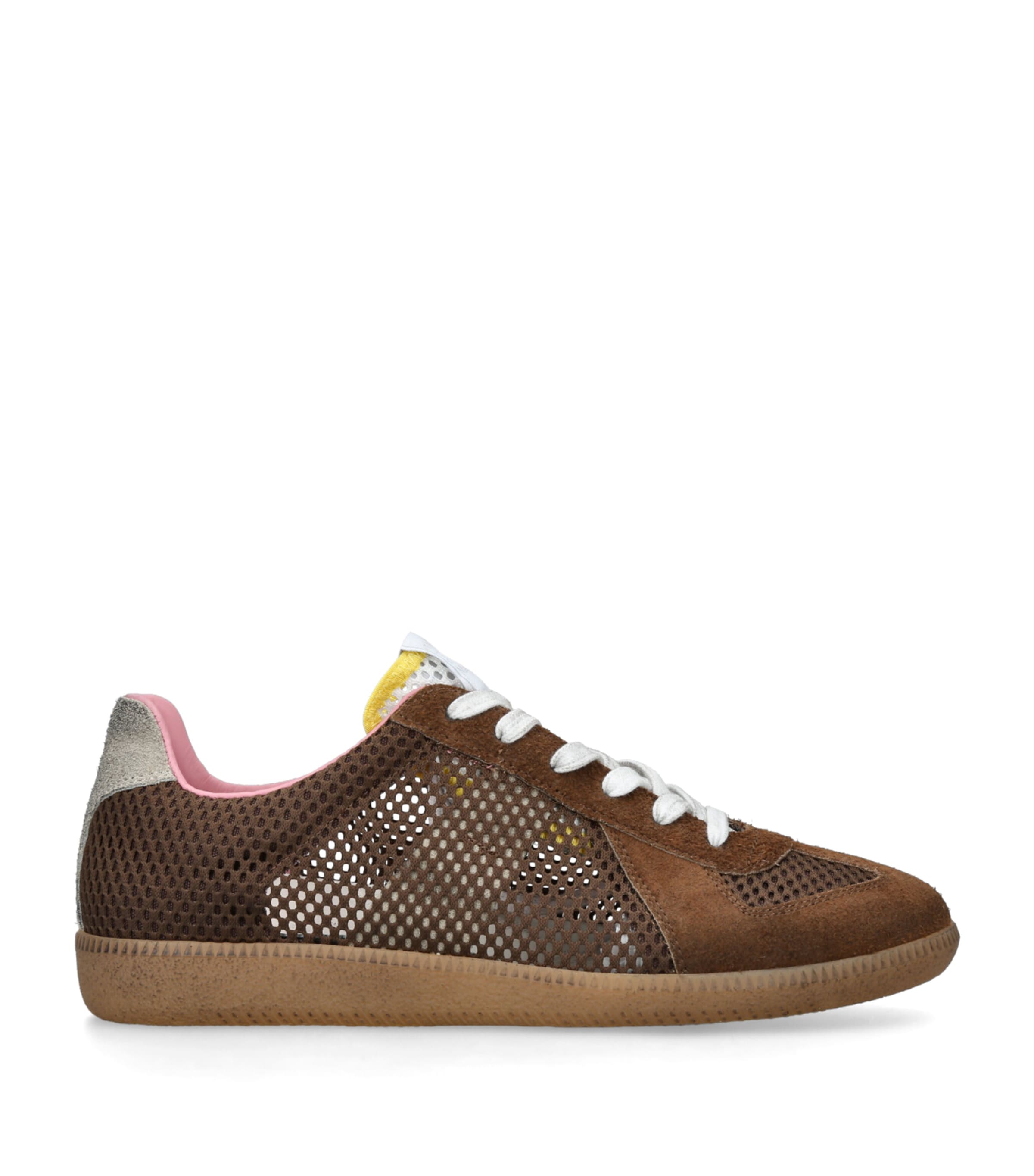 Maison Margiela Knit Replica Sneakers Brown