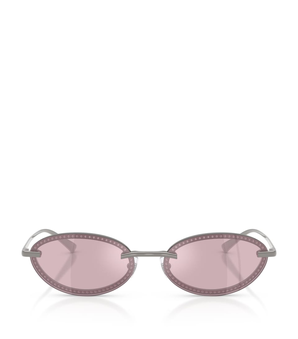 Jimmy Choo Oval Sunglasses