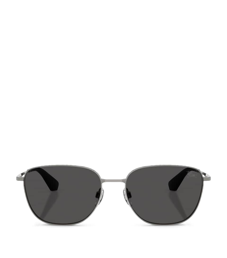 Burberry Metal BE3171 Square Sunglasses Grey