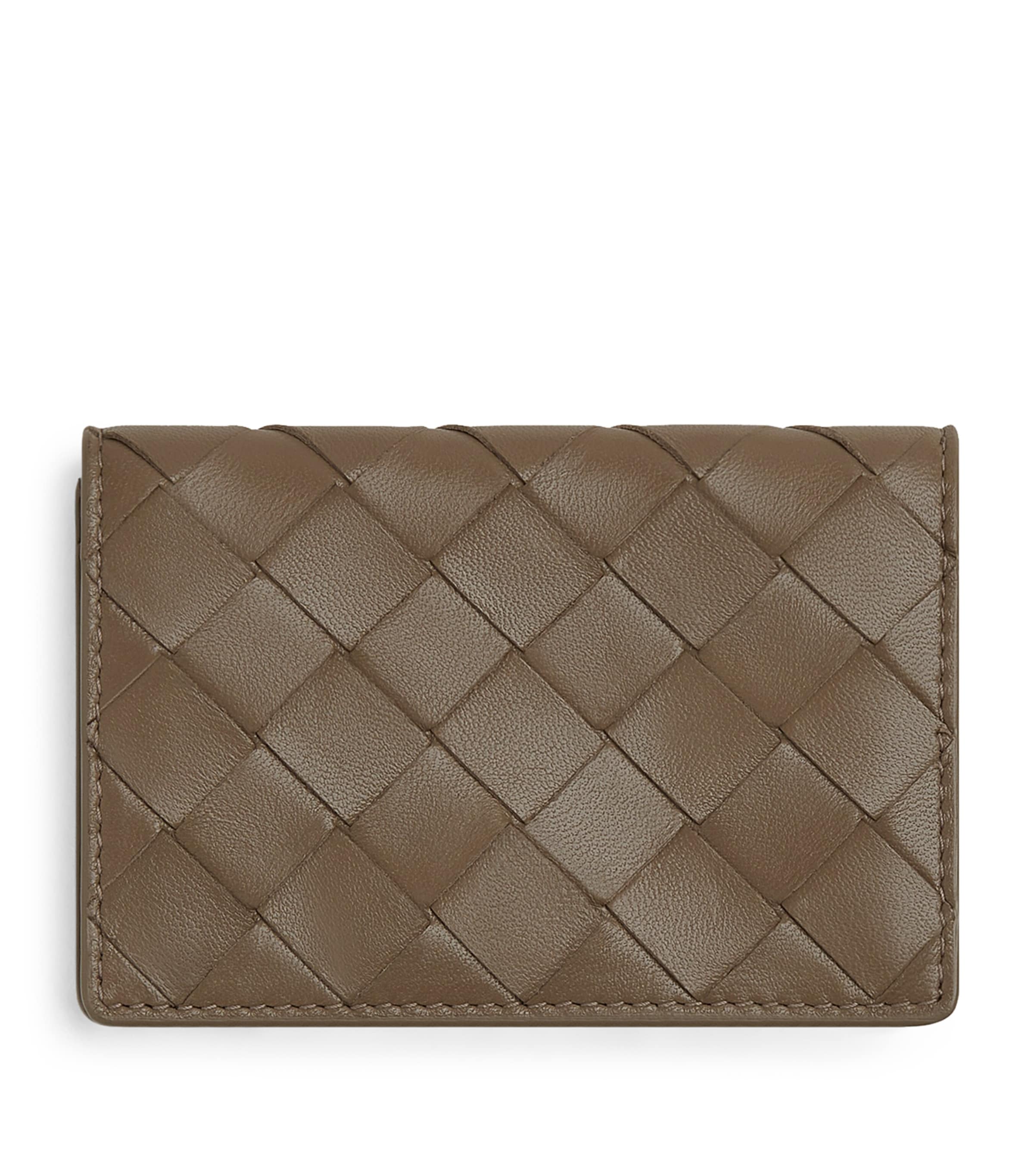Bottega Veneta★素敵！Dk Barolo Leather Intrecciato Wallet Bottega Veneta☆素敵！Dk Barolo Leather Intrecciato Wallet