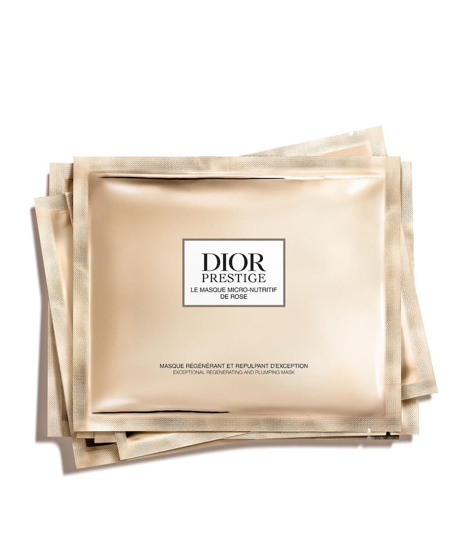 DIOR Dior Prestige Le Masque Micro-Nutritif de Rose Sheet Mask (Pack of 6) Clear