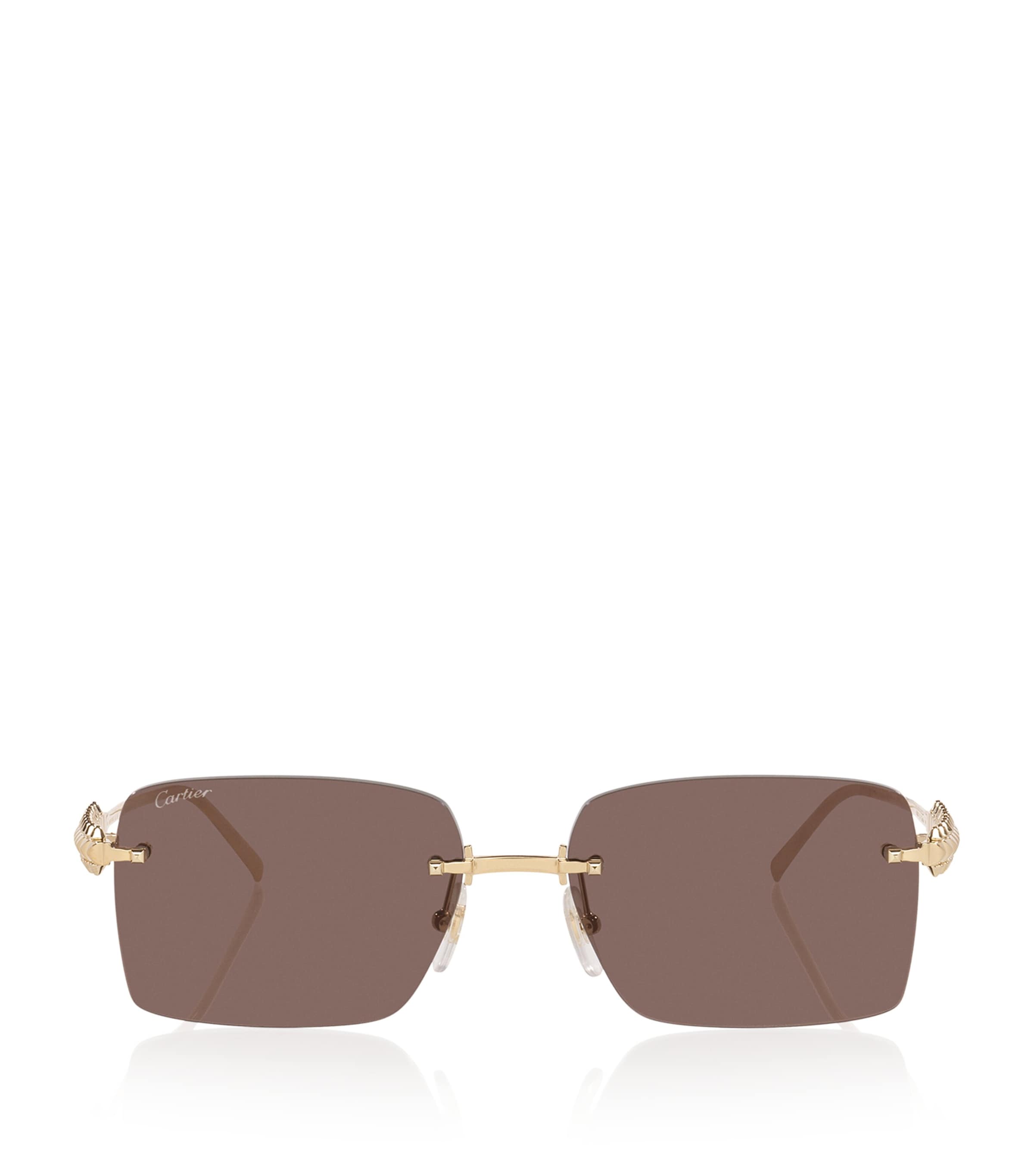 Metal 06L001801 Rectangle Sunglasses