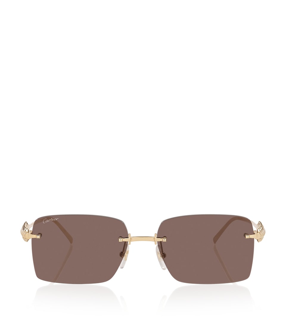 Metal 06L001801 Rectangle Sunglasses
