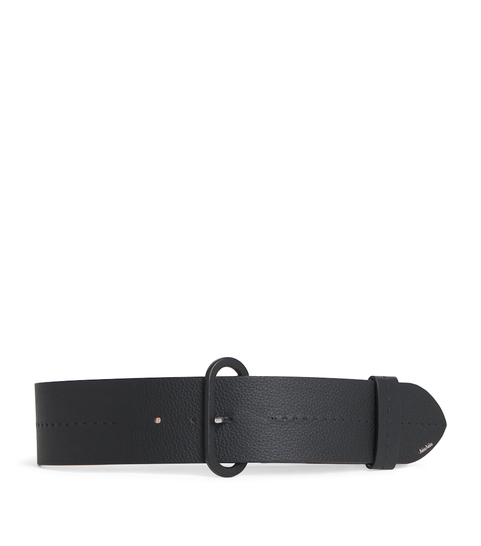 Leather Elasticated Belt