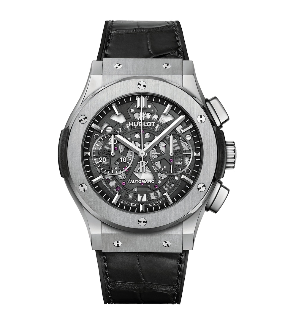 Ceramic Classic Fusion Aerofusion Chronograph Watch 45mm