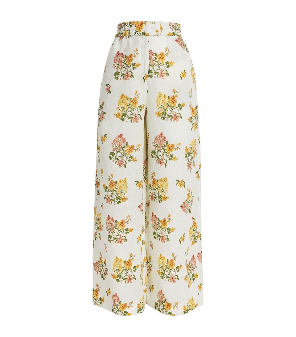 Linen Tota Cordillera Wide-Leg Trousers