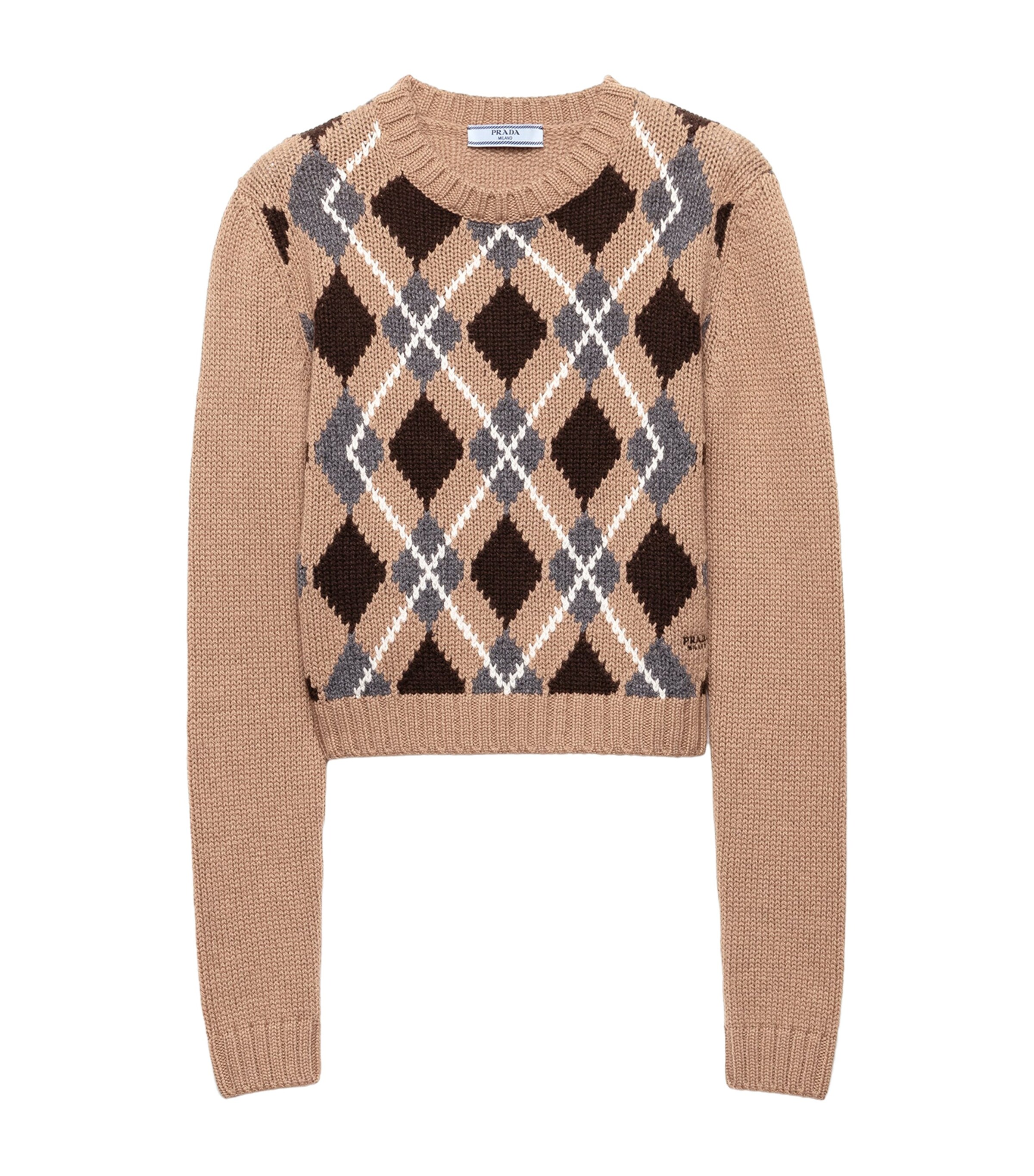 Cashmere Argyle Sweater