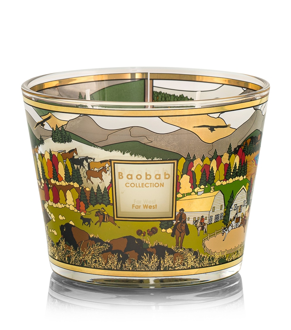 Baobab Collection Far West Candle (1.3kg) Green